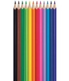 Crayons de Couleur Color'Peps Triangle - 12 + Taille-crayon Offert