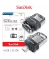 SanDisk ULTRA Dual Drive 16 -32GB m3.0 Flash USB Drive OTG pour Smartphone Android